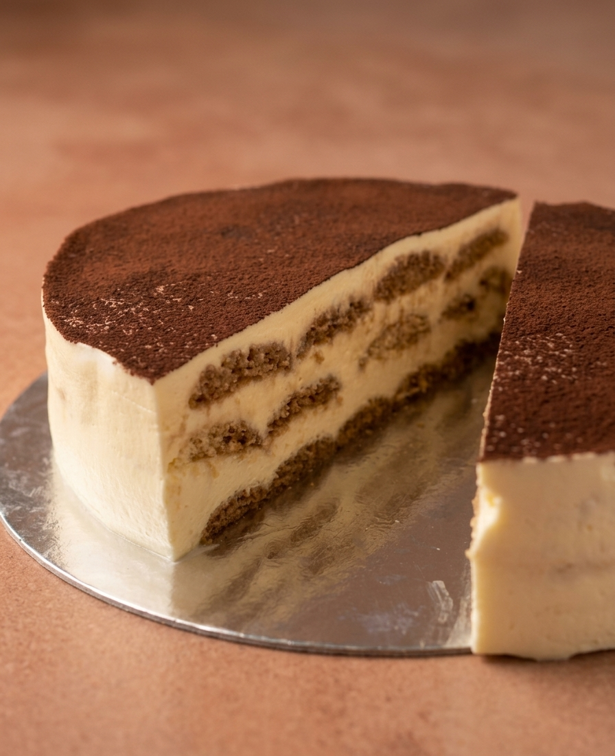 Tiramisu slice